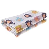 Fenteer 全9種類 布団 赤ちゃん ベビー布団 モスリン おしろい布 軽量 通気性 - 色の象