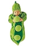 枝豆ちゃん おくるみ お豆 着ぐるみ 0-6ヶ月 6-24ヶ月 (6-24ヶ月)