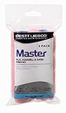 Bestt Liebco 559438000マスターすべて目的ピンクポリエステルニットミニローラー（2パック）、4 " x 1 / 2 "