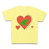 (クラブティー) ClubT ハートのカエルマークのTシャツ Tシャツ(ライトイエロー) M ライトイエロー