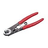 トネ(TONE) ワイヤーミニカッター WMC-150 全長167mm レッド