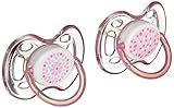 Philips Avent BPA Free Contemporary Freeflow Pacifier 0-6 Months 2 Count (Assorted Colors and Design
