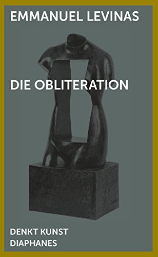 Die Obliteration: Gespraech mit Françoise Armengaud ueber das Werk von Sacha Sosnoの表紙