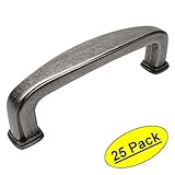 Cosmas 4389 WN風化ニッケルモダンキャビネットハードウェアハンドルプル – 3 "インチ( 76 mm )穴中心 – 25パック