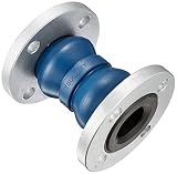 (株)TOZEN ゴム製フレキシブル継手 高耐久型 TOUGHLEX 20A×120L