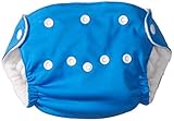 Imagine Baby Products Newborn Stay Dry All-In-One Snap Cloth Diaper, Indigo by Imagine Baby Products
