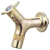 立水栓/水栓柱に取付け ガーデニング蛇口ramo ラモ横水栓 研磨