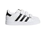 (アディダス) adidas Kids Superstar CF I BZ0418 ホワイト ブラック スーパースター キッズ 子供 スニーカー (15) [並行輸入品]