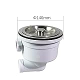 天力キッチンシンク流し用の排水栓溢水付け