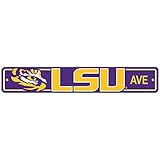 LSU TigersプラスチックStreet Sign