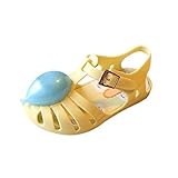 Hzjundasi ガールズ ボーイズ ファッション バルーン アンチスリップ 柔らかい ゼリー カジュアル 靴 幼児 子供たち ビーチ サンダル 雨 ブーツ
