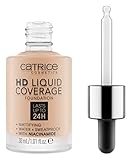 Catrice hd liquid coverage foundation sand beige 030