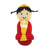Dandelion Hand Crocheted Rattle, Queen by Dandelion