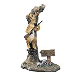 High Qualityin Deer Hunter Man Bait Figurine, 7.5-Inch