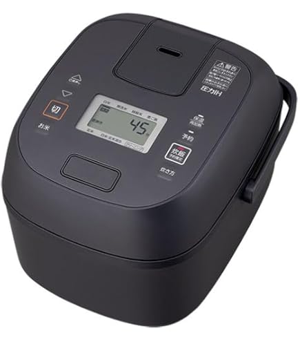 Amazon | TOSHIBA(東芝) 炊飯器 3.5合 RC-6ZPXR(K) ブラック
