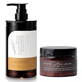 クレイクリームシャンプー ＆ ヘアマスク 2点セット cocone ココネ [ クリームシャンプー ヘアマスク オールインワン ヘアパック 保湿 ] はぐくみプラス