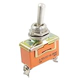 Myoffice スイッチ端子　250V　15A SPST ON AND OFFスイッチ位置端子のレバー