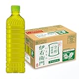 サントリー 伊右衛門 ラベルレス 緑茶 600ml ペットボトル 24本 ケース