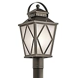 Kichler 49295OZ 1-Light Outdoor Post Mount Lantern by Kichler