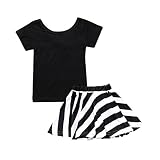 TJTJXRXR SKIRT ベビー・ガールズ カラー: ブラック