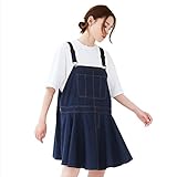 抗放射線マタニティ服トップBaby Mom保護シールドデニムブルードレス US サイズ: XL カラー: ブルー