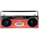 Aiwa アイワ ラジカセ audio -G RCP2 カセットテープ プレーヤー レッド GAA4-RCP0002 (RD)