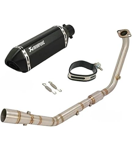 YZF-R15 チタンエキパイ Amazon | YZF-R15（V1、V2用）フルエキゾーストマフラー/チタン