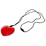 MyBoo Autism/Sensory/Teething Chewable Heart Gem Pendant - Red by MyBoo