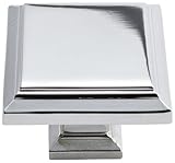 アトラスホームウェアSutton Placeコレクション3.17 CM正方形ノブ 1.25 Inches 289-CH 1