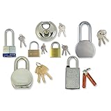 Madolセキュリティキット – セットof 7 Padlocks ( 620、744l、840、920、965、965l、970 ) - Equipo De candados : Conjunto 