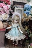 HAMRETHYPPZ 1/4 1/6 1/3 BJD 球体関節人形 ドレス ドール コスチューム 人形メイド服 球体関節人形着せ替え ドールドレス プリンセスドレス、ライトブルーのプリンセススカート、キュートなメイドスカート、キュートなロリースカート、フェスドレススカート(ヘッド、素体は含まりません) (1/6)