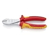 KNIPEX(クニペックス)  絶縁1000V強力型ニッパー 180mm 7406180