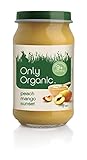オンリーオーガニック　有機ベビーフード　「桃とマンゴーのフルーツデザート」　離乳初期 - ９ヶ月頃～ - 170g