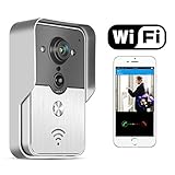 TOGUARD Wireless Wifi Waterproof Video doorbell Intercom Door Phone Doorbell , PIR Motion activated,