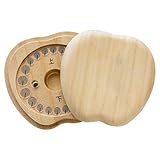 乳歯入れ 乳歯ケース 《ティース君》 彫刻無し 桐の乳歯ボックス