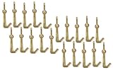 Mytee Products (20パック) 5/16インチ ミニ J フック G70 長方形リンク付き 500ポンド WLL