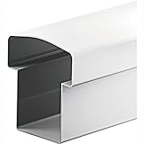 Fypon 4407080strデラックストップレールfor Squareスピンドル、96 cm、ホワイト