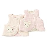 coeur a coeur (クーラクール ) ベスト (50～80cm) キムラタンの子供服 (44456-174) ピンク 50～80