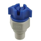 uxcell 噴霧ノズル　スプレーノズル　水噴霧スプレー　グレー　ブルー　プラスチック　13mmスレッド