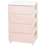 【送料無料】　【収納チェスト】　カラースタイルチェスト4段