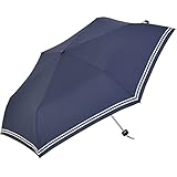 nifty colors(ニフティカラーズ) 折りたたみ傘 セーラーボーダーミニ55 1620NV