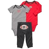 Carter's (カーターズ) :: ボディスーツ パンツ セット :: 3-piece Bodysuit Pant Set :: 3M :: 55-61 cm :: 正規タグ保証