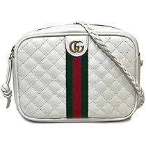 Amazon | グッチ GUCCI キルティングレザー ウェブ ショルダーバッグ