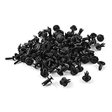 タイププラスチックリベットファスナー100個13ミリメートル幹カーフェンダープッシュ