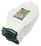 MITANI(ミタニ) 日本製 高耐久軍手 12双組 ホワイト M 102203