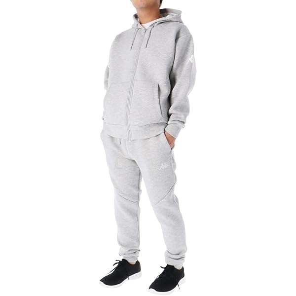 Puma グレー 上下セット Lサイズ新品 値引中！PUMA フード付きジャージ Lサイズ グレー 上下セット