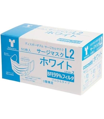 Amazon.co.jp: フジソフトサージカルマスク ブルー 入数:50枚×60箱