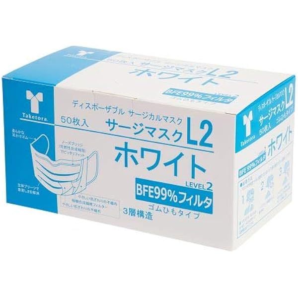 Amazon.co.jp: 竹虎 サージマスクCP 金属ノーズブリッジ