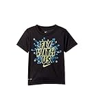 (ナイキ) NIKE キッズTシャツ Fly with Us Dri-Fit Tee (Toddler) Black 3T Toddler n/a [並行輸入品]