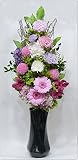 【仏花倶楽部®】のプリザーブドフラワー仏花：B017XPOZ5A　【size LL】